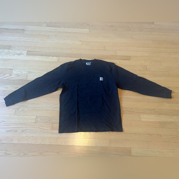 Carhartt LOOSE FIT HEAVYWEIGHT LONG-SLEEVE POCKET T-SHIRT - Picture 1 of 3